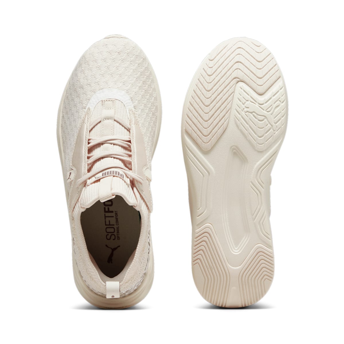 (WMNS) PUMA Softride Sophia Stacked Premium 'Warm White' 378854-02