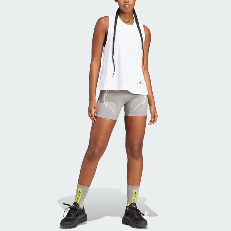 (WMNS) adidas by Stella McCartney Logo Tank Top 'White' IB6858
