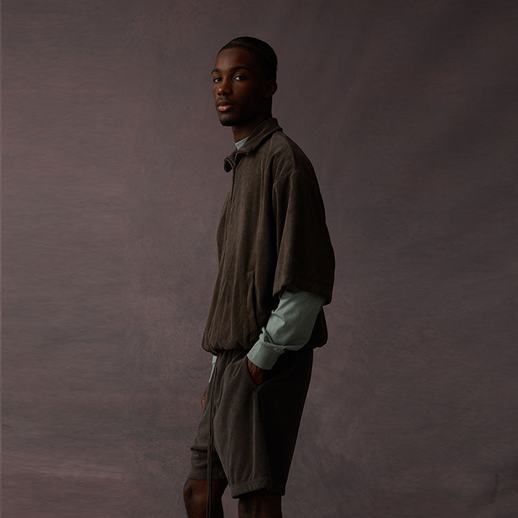 Fear of God Essentials Drop2 SS23 Half-Zip Sweatshirt 'Off-Black' 125BT224090F