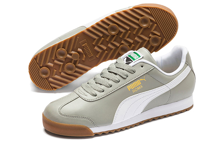 PUMA Roma Basic Low Running Shoes Grey/White 353572-98