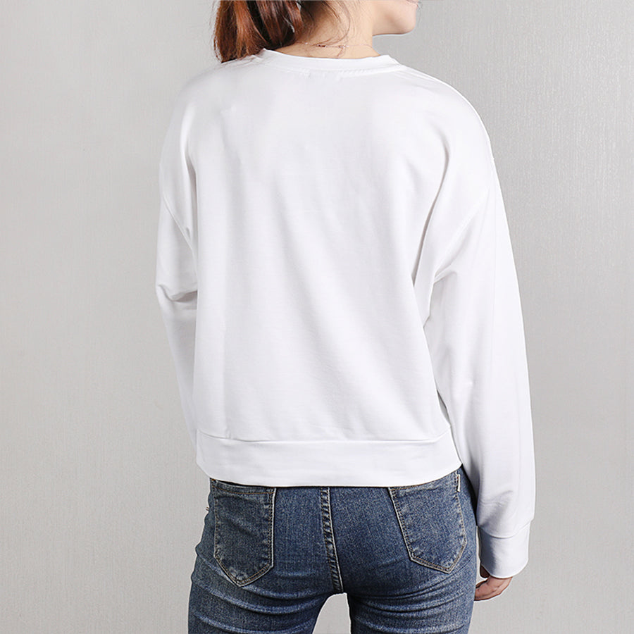 (WMNS) PUMA Modern Sports Crew Casual Hoodie Pullover White 581027-52