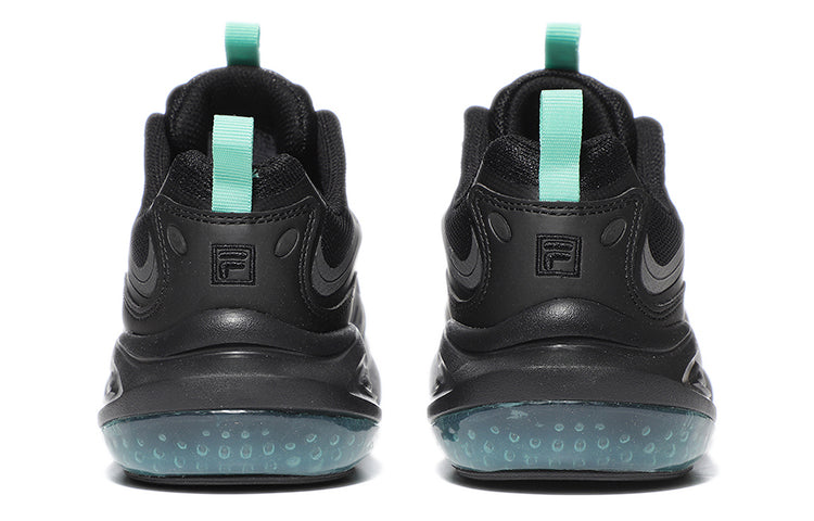 FILA Unisex Low-Top Running Shoes Black/Green 1RM01674D_001