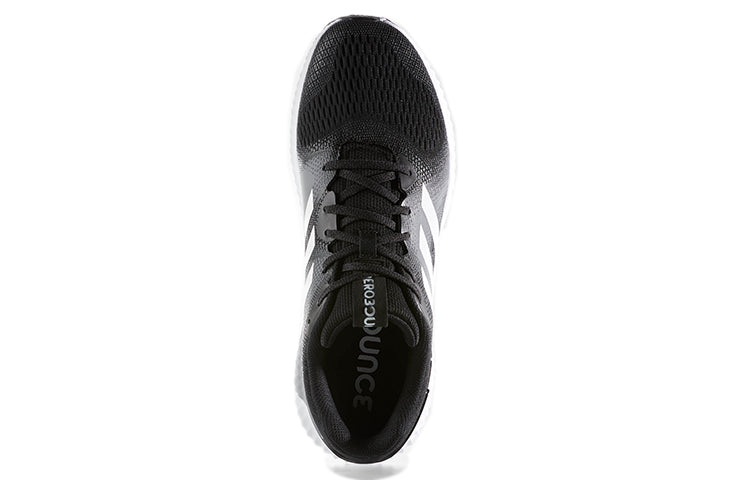 adidas Aerobounce ST Road Running Shoes 'Black Grey White' BW0305