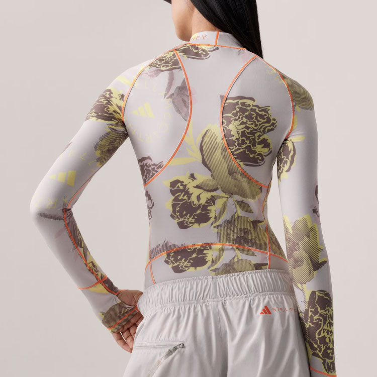 (WMNS) adidas By Stella Mccartney Cropped Long-Sleeve Top (Asia Szing) Asia Sizing 'White' IN3634