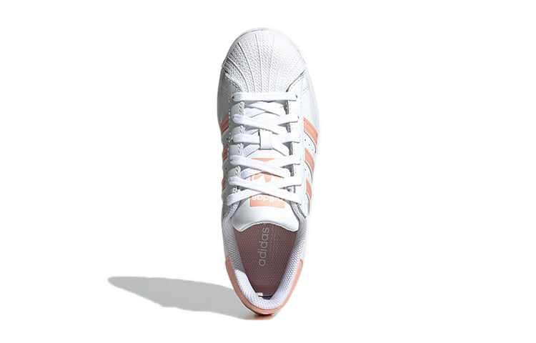 (GS) adidas Superstar 'White Haze Coral' GZ9097