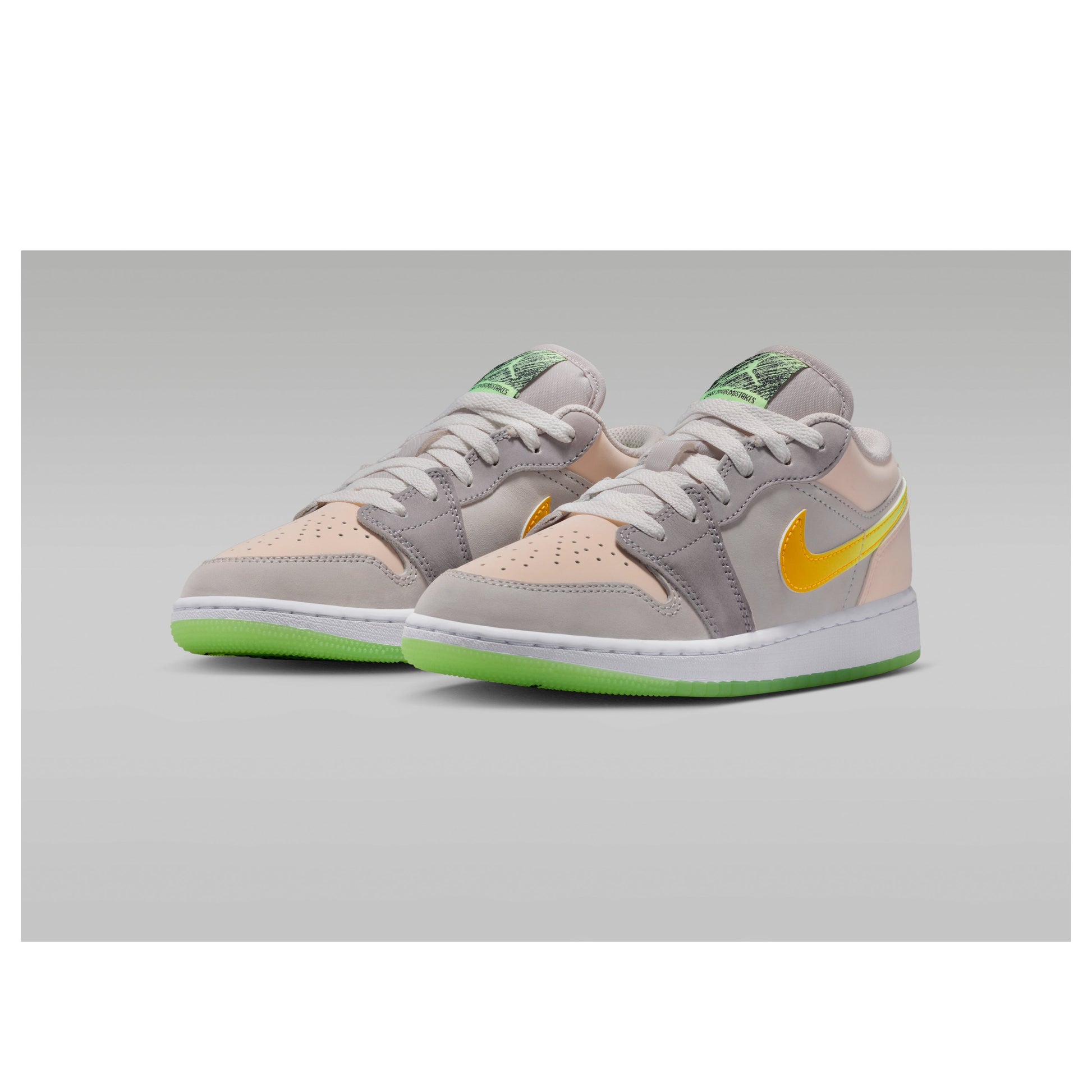 (GS) Air Jordan 1 Low 'Erase Your Mistakes' HQ2030-001