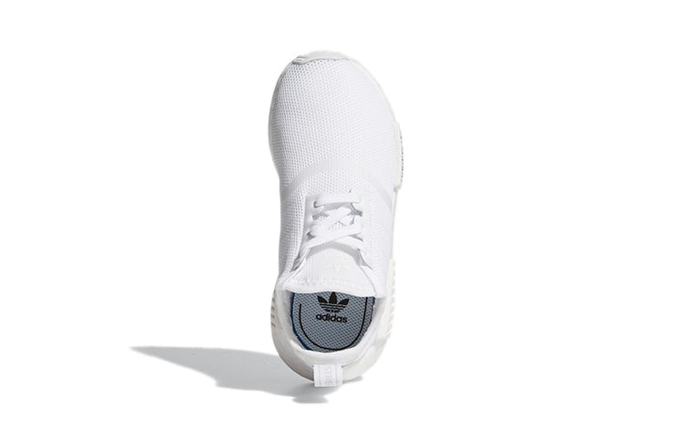 (PS) adidas NMD_R1 J 'Triple White' FW0416