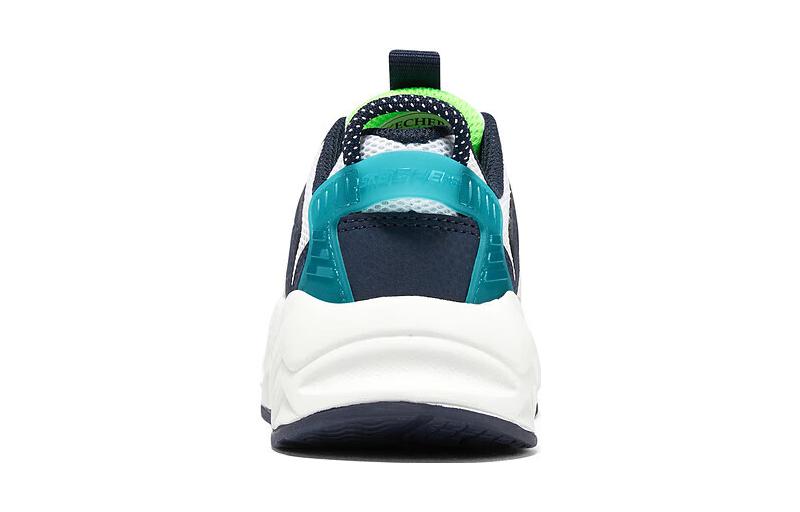 (GS) Skechers Ultrasurge 'White Navy' 405256L-WNV