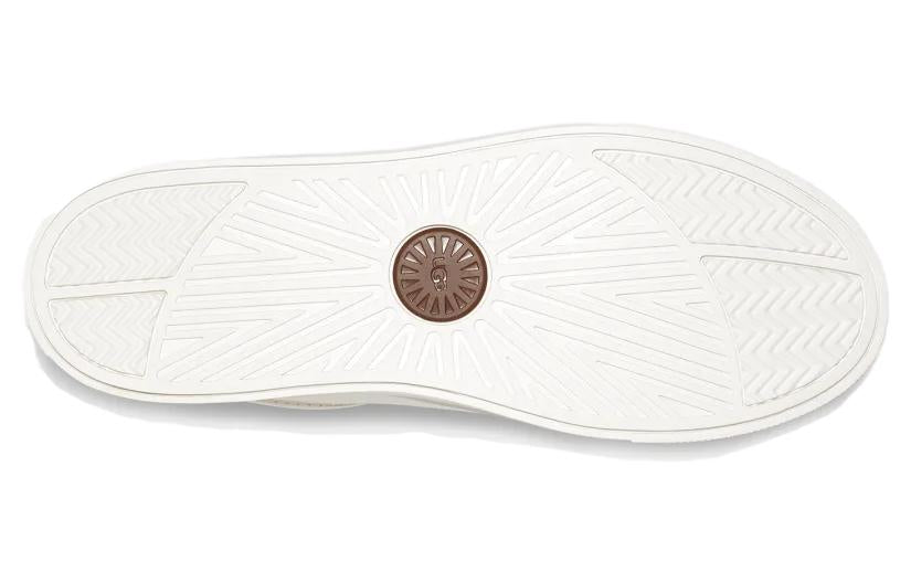 UGG Baysider Low Weather Shoe 'White Leather' 1130753-WHTL