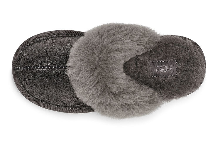 (PS) UGG Cozy II Metallic Glitter Slipper 'Metal' 1121094K-MTL