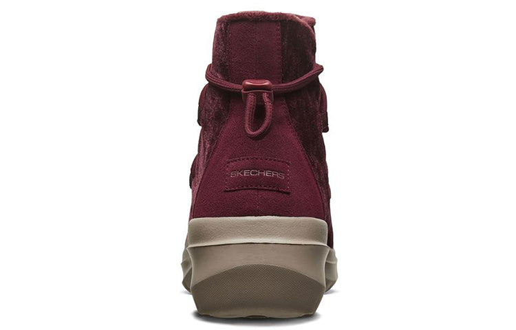 (WMNS) Skechers Skyhigh Ultra 'Wine Red' 15548-BURG