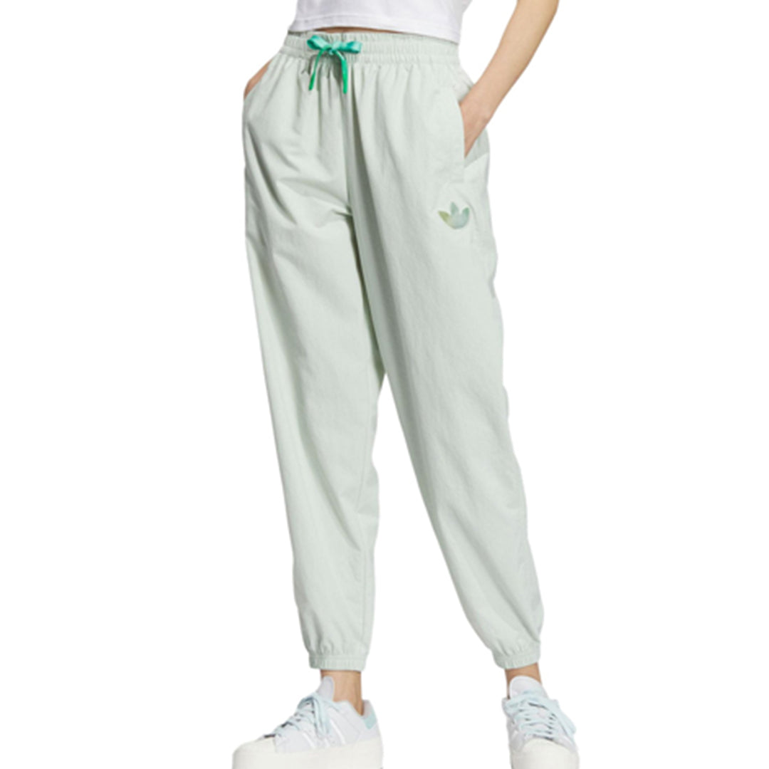 (WMNS) adidas Woven Pants Asia Sizing 'Green' IK8629