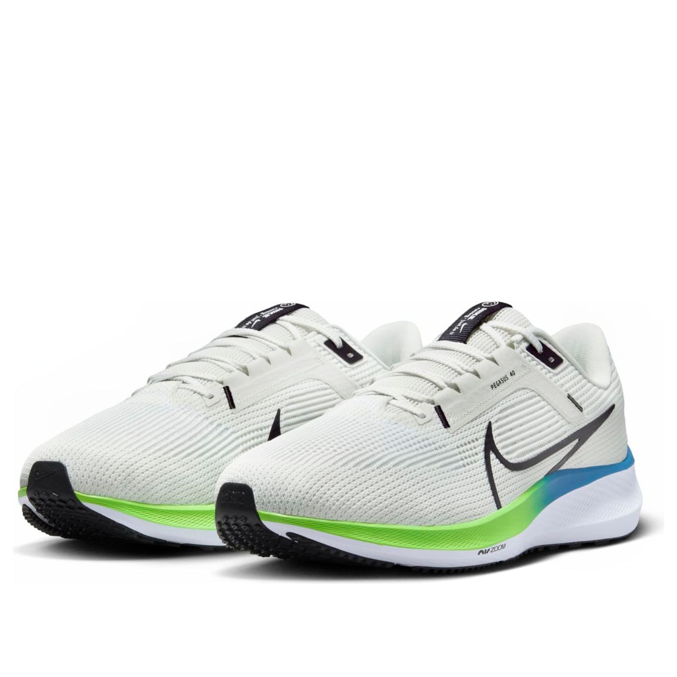 Nike Air Zoom Pegasus 40 Extra Wide 'Platinum Tint Green Strike' DV7480-006