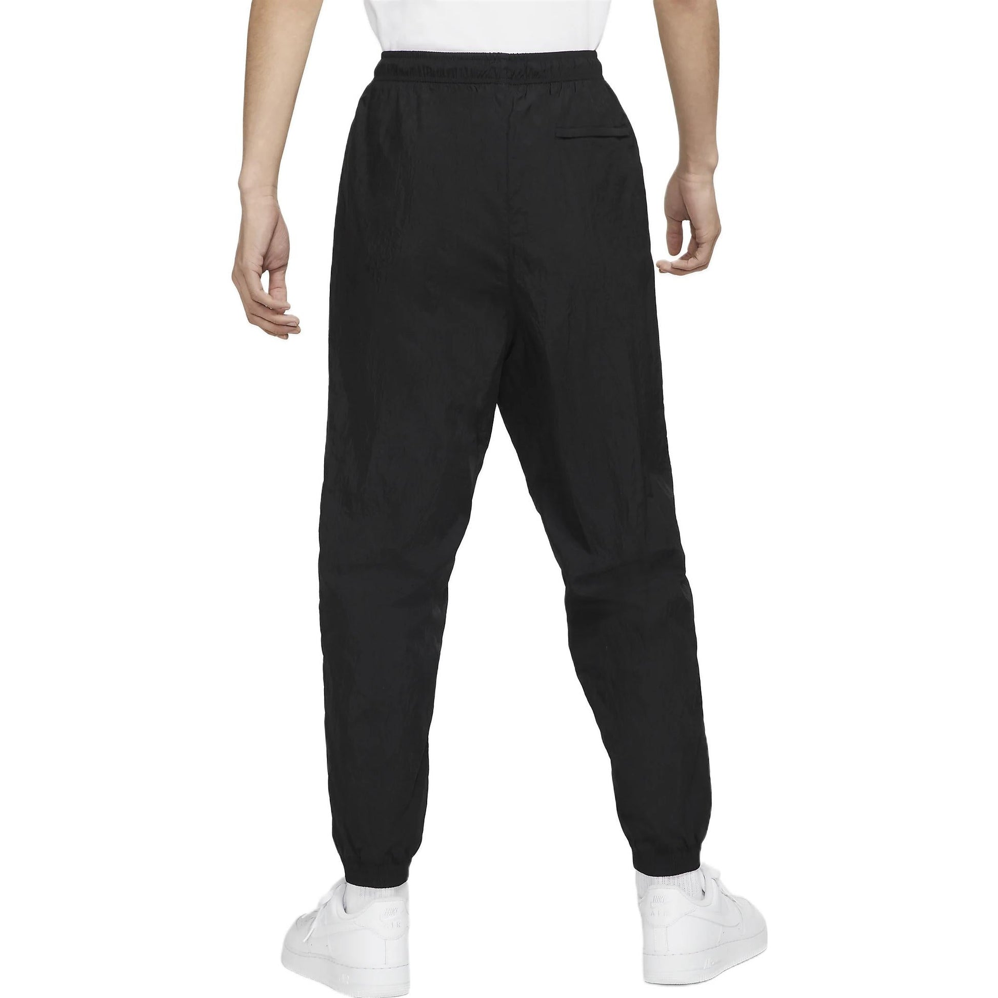 Men's Nike Casual Breathable Lacing Bundle Feet Sports Pants/Trousers/Joggers Autumn Black DV1362-010