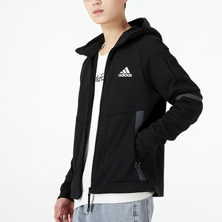 adidas M D4gmdy Fzhd Sports Hooded Jacket Black HE5030