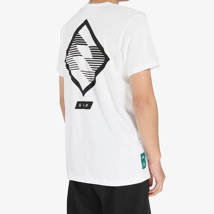 adidas DFB German Football Association 18/19 T-Shirt 'White' CE1724