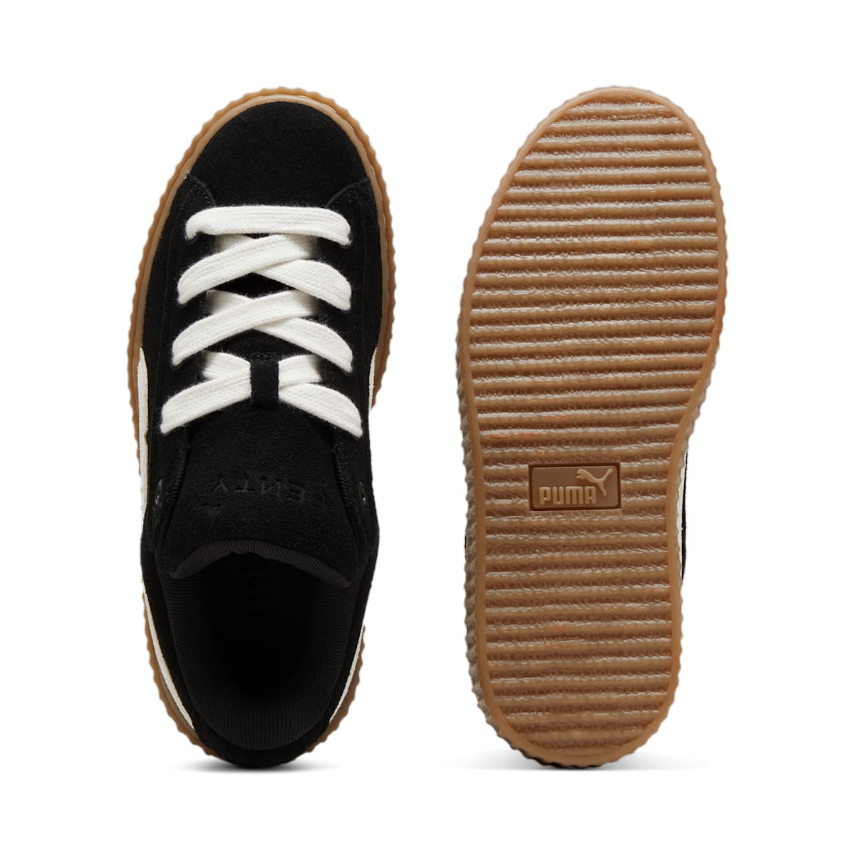 (GS) PUMA x Fenty Creeper Phatty 'Black Warm White' 397587-01