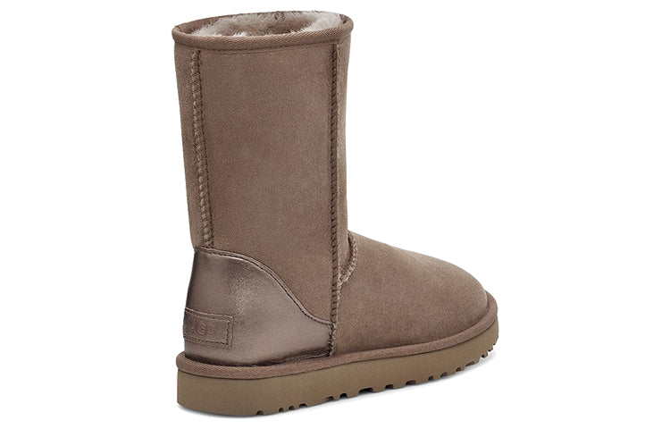(WMNS) UGG Classic Short II Metallic 1112530-CRBO