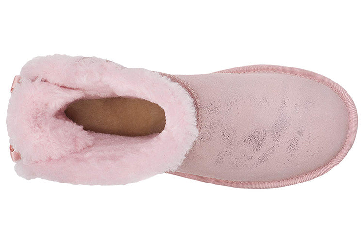 (WMNS) UGG Bow tie Snow Boots 'Pink' 9405852-PINK