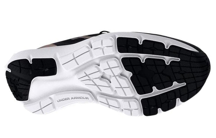 (WMNS) Under Armour Surge 3 'Black White' 3024894-005
