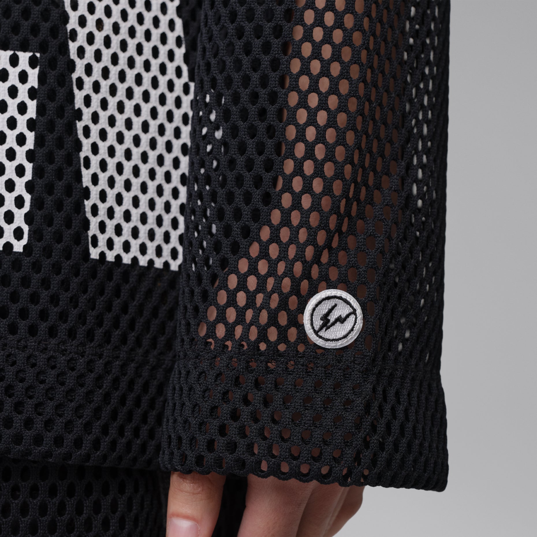 Air Jordan x Union x Fragment Long Sleeve Jersey Asia Sizing 'Black Pale Ivory' IM6560-010