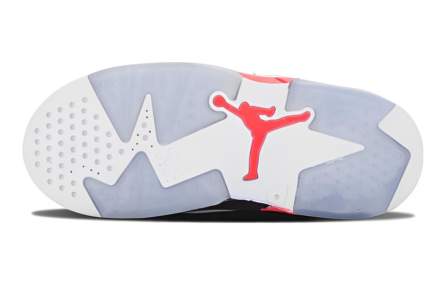 (TD) Air Jordan 6 Retro Low BT 'White Infrared' 768883-123