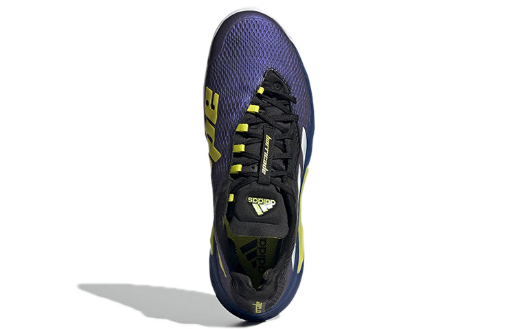 adidas Barricade 'Navy Blue Yellow White' GZ8482
