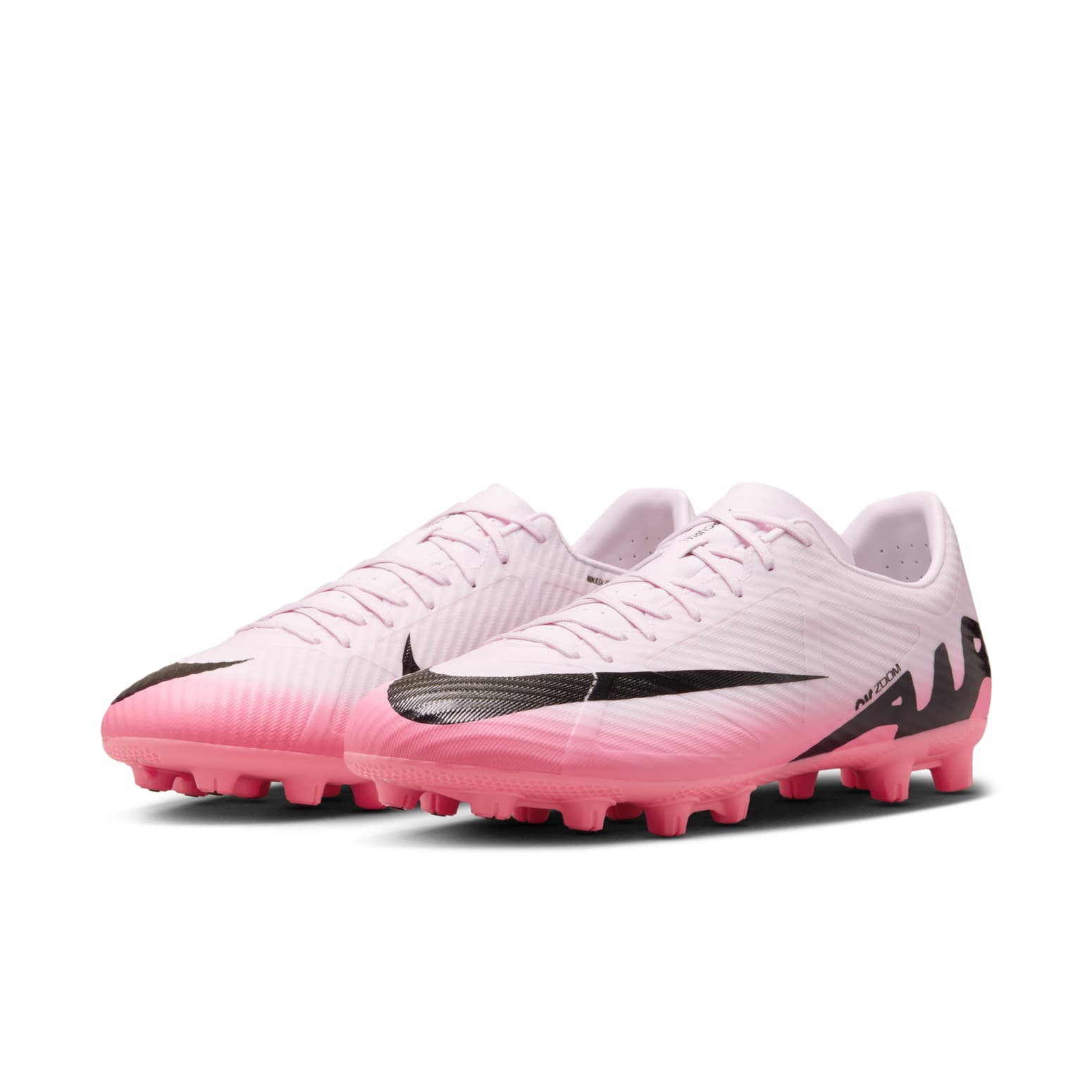 Nike Zoom Mercurial Vapor 15 Academy HG Low 'Pink Foam Black' DJ5632-601