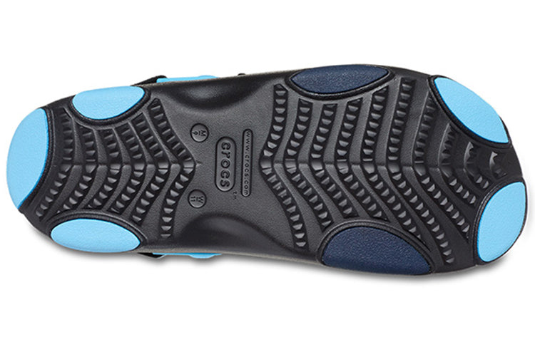 Crocs Classic All-Terrain Sandal 'Black Light Blue' 207711-0ZQ