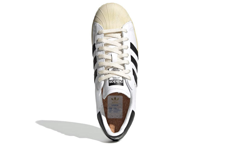 adidas Superstar 'White Black Aged Sole' FV2831