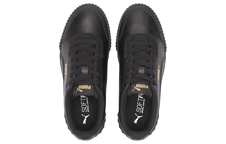(WMNS) PUMA Carina Lift Black/Gold 373031-01