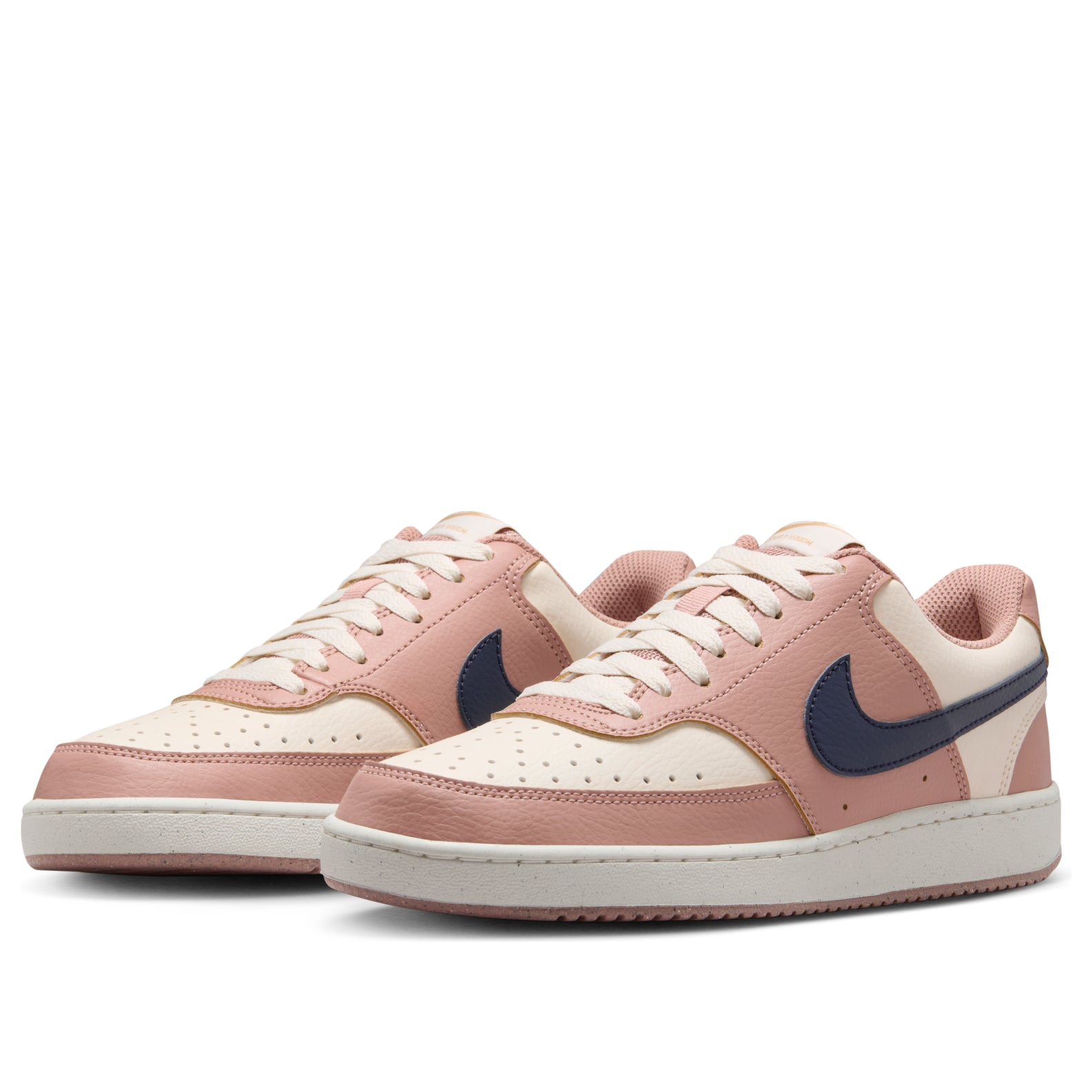 (WMNS) Nike Court Vision Low Next Nature 'Particle Pink Midnight Navy' DH3158-606