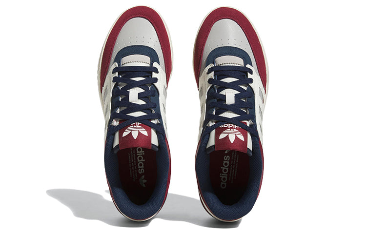 adidas Originals Drop Step Low Directional Shoes 'Navy Red' HQ7118