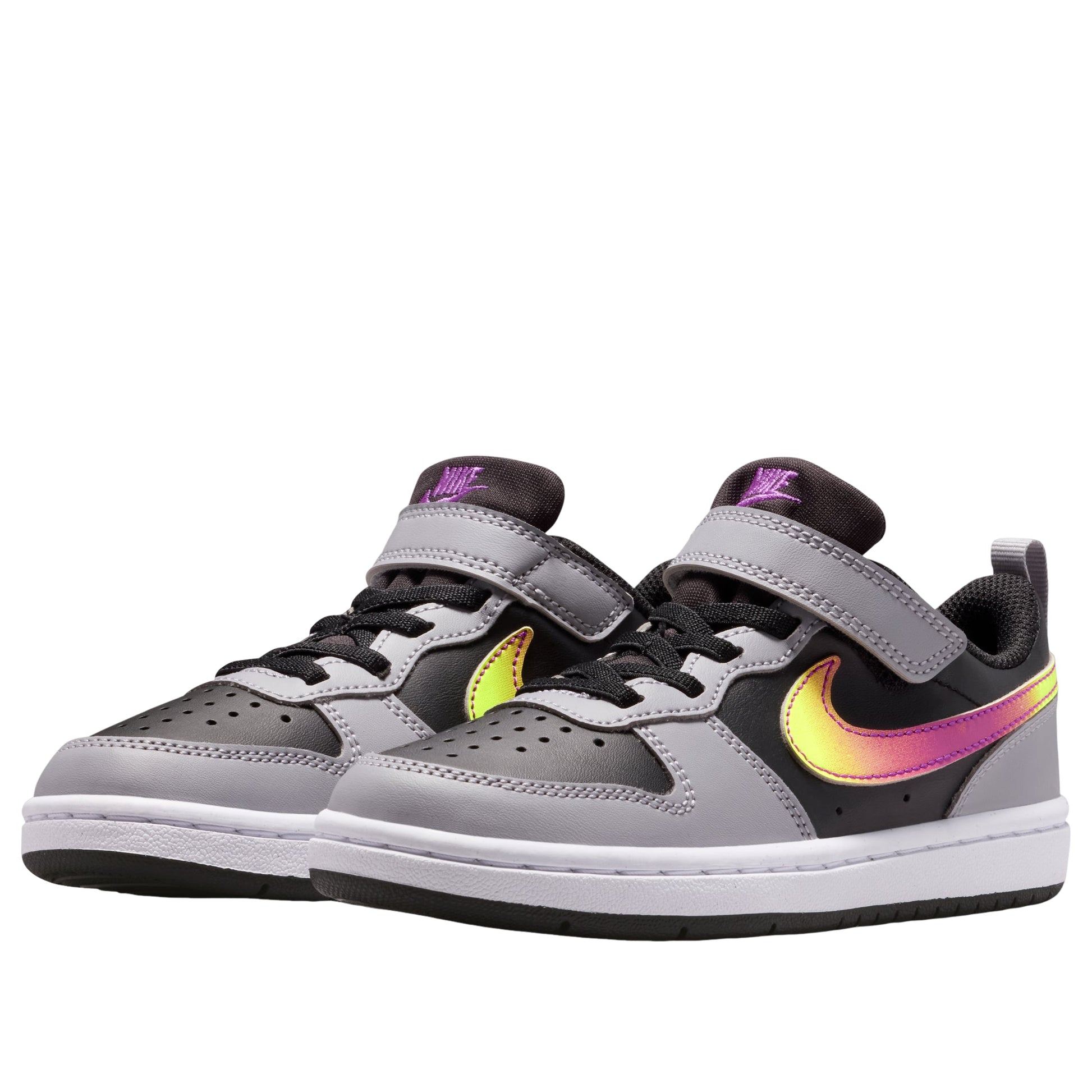 (PS) Nike Court Borough Low Recraft 'Black Cement Grey' IO6966-001