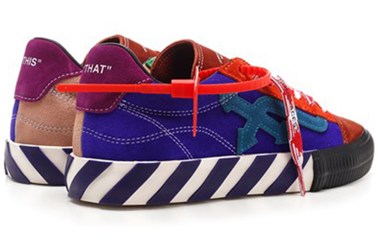 (WMNS) Off-White Arrow Vulcanized Low 'Multi-Color Blue' OWIA216S20LEA0018445