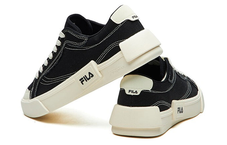 FILA FUSION Canvas Shoes 'Black' T12M125107FBK