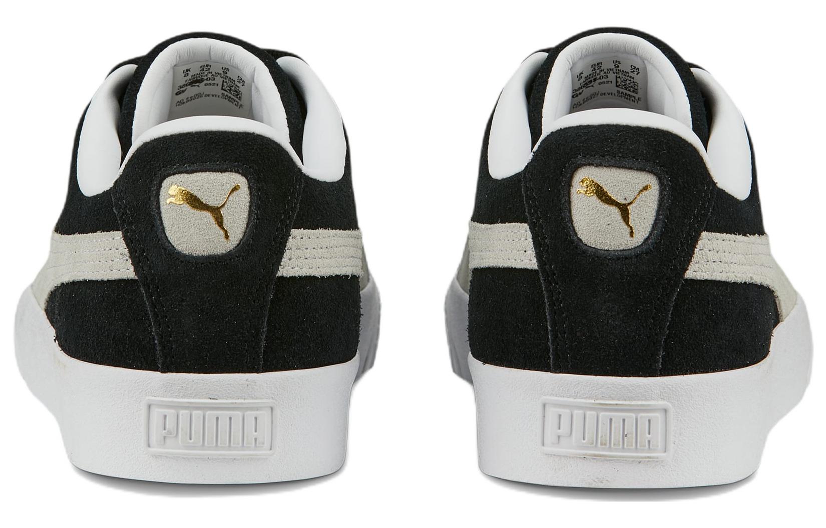 PUMA Suede Classic Sneakers 'Black White' 386598-03