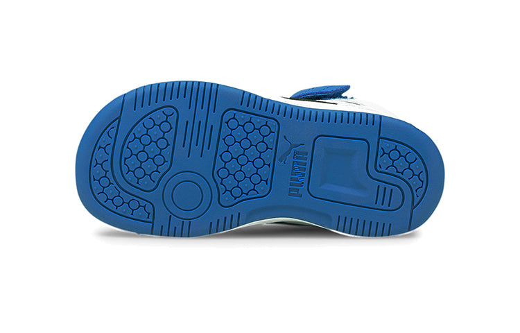 (TD) PUMA Rebound Lay-up Sl Casual Shoes White/Blue/Black 370489-13