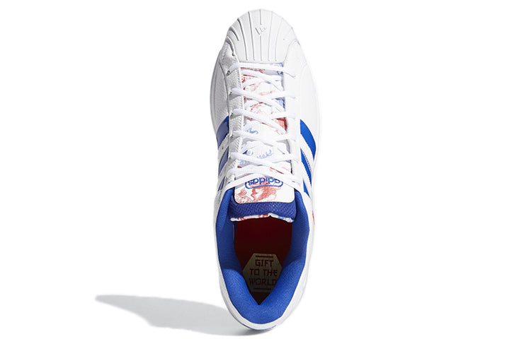 adidas Pro Model 2G Low 'White Royal Blue' FZ1393