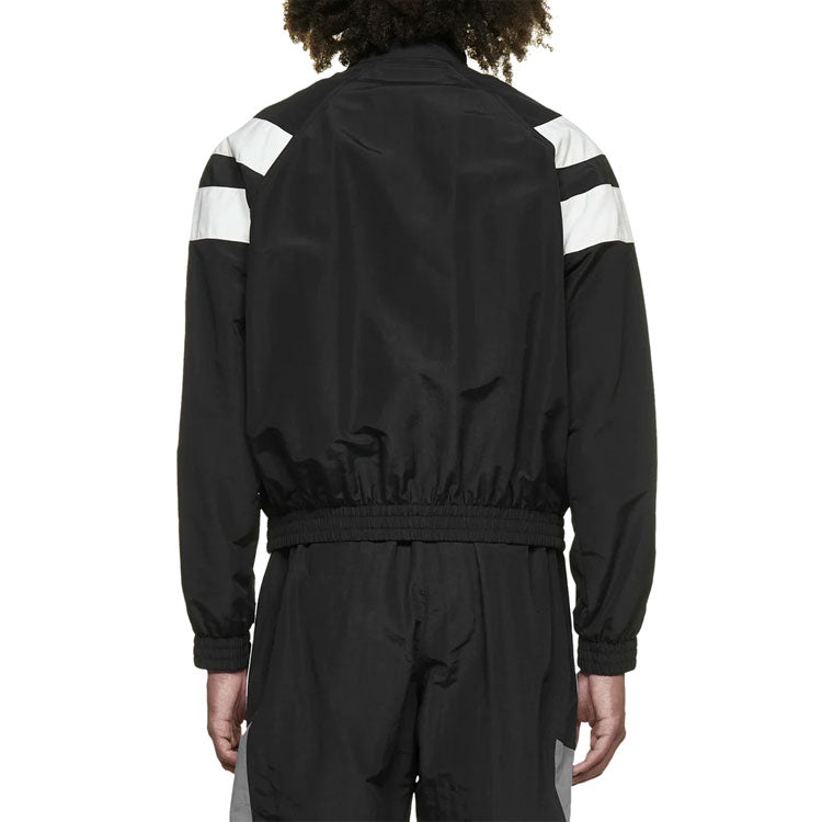 Balenciaga Sporty B Tracksuit Jacket 'Black Grey White' 681438TKO481269