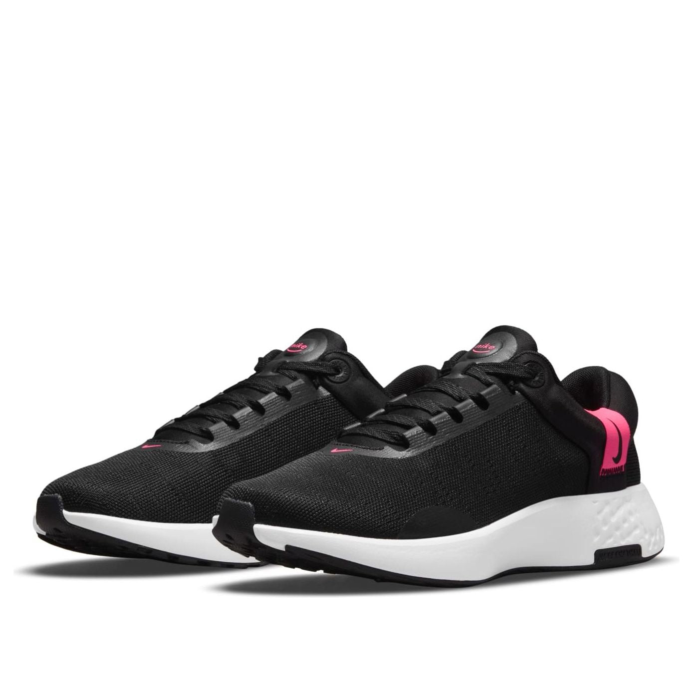 (WMNS) Nike Renew Serenity Run 'Black Hyper Pink' DB0522-005