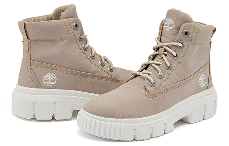 (WMNS) Timberland Greyfield Boot 'Light Beige Canvas' A2JGDW