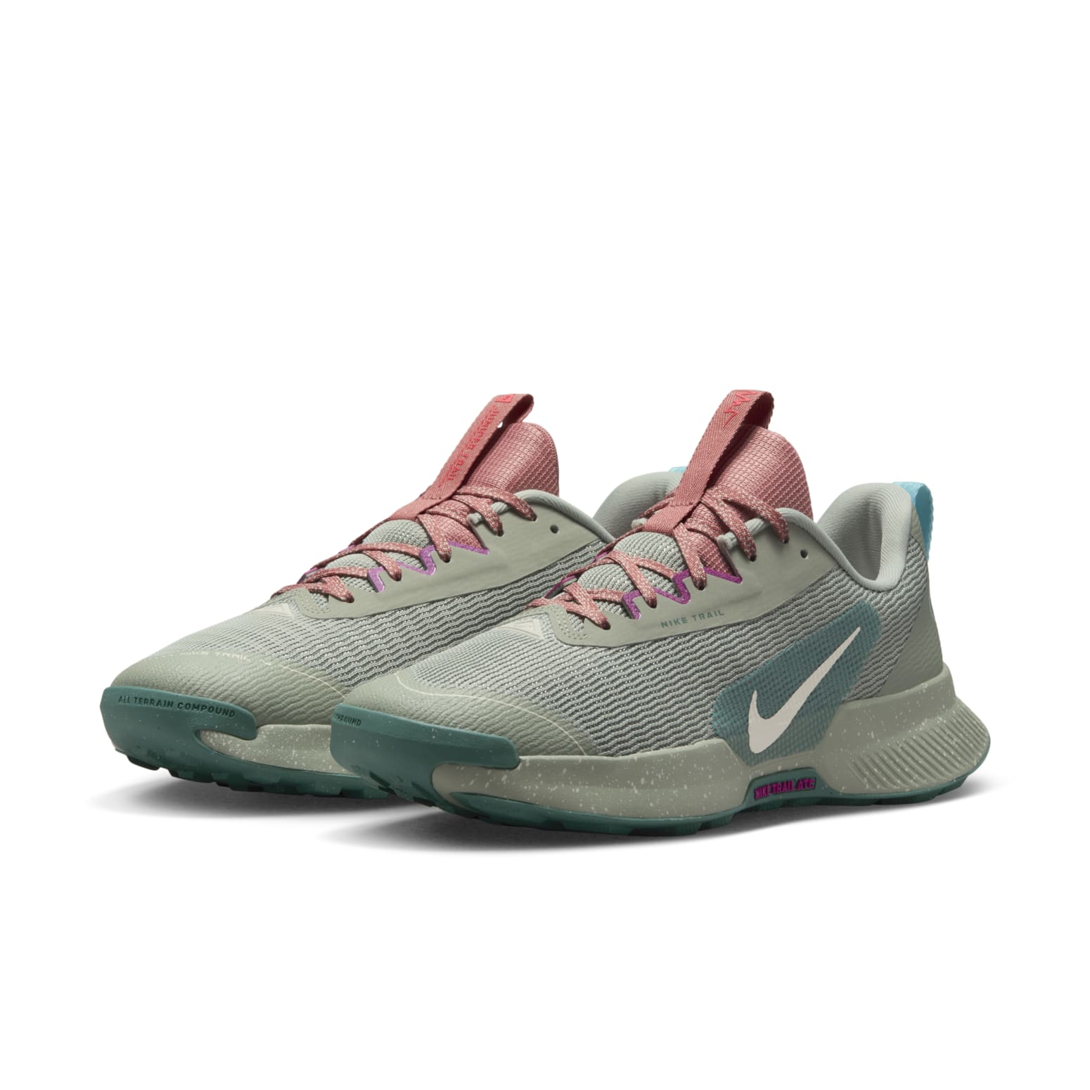 (WMNS) Nike Juniper Trail 3 'Green Pink' FQ0902-300