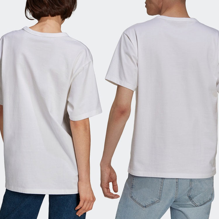 adidas originals Causual Sports Round Collar GS White GL9939