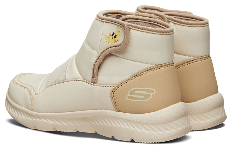 (GS) Skechers Comemory Foamy Boots 'Beige White' 660053L-NAT