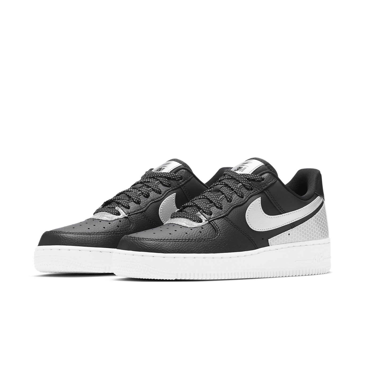 (WMNS) Nike x 3M Air Force 1 '07 SE 'Black' CT1992-001