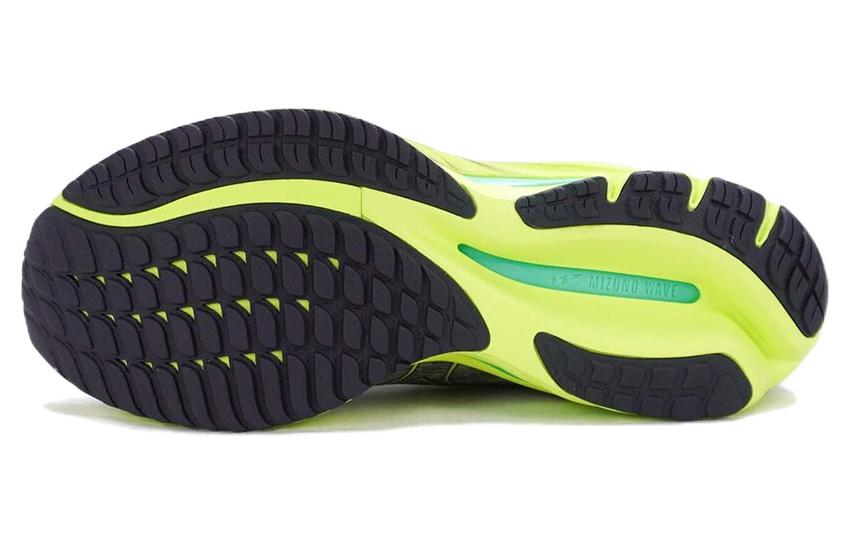 Mizuno Wave Rider 26 'Grey Volt Green' J1GC220310
