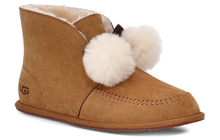 (WMNS) UGG Kallen Fleece Lined Brown 1110709-CHE