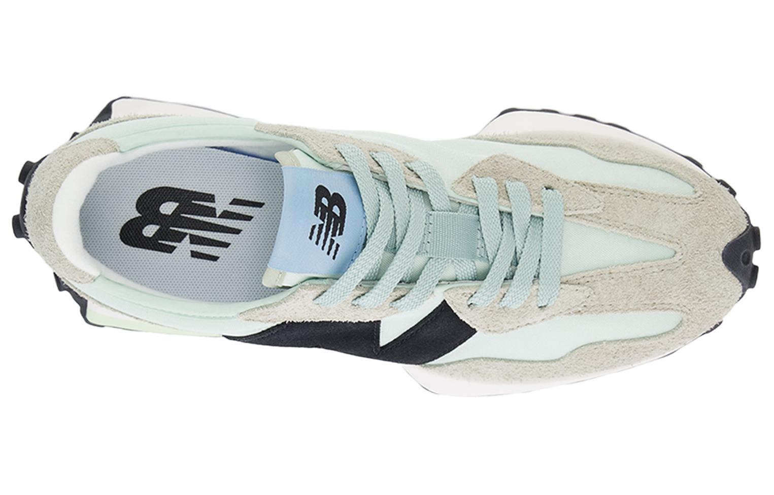 (WMNS) New Balance 327 Panelled 'Beige White Black' WS327WD