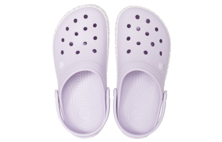 Crocs Crocband Logo Mania Clogs 'Lilac' 205914-549